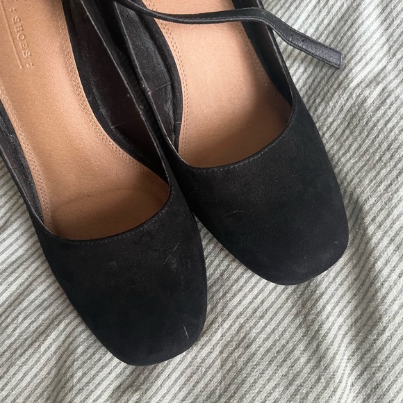 ASOS Black Block Heels with Adjustable Strap - Picture 3 of 8